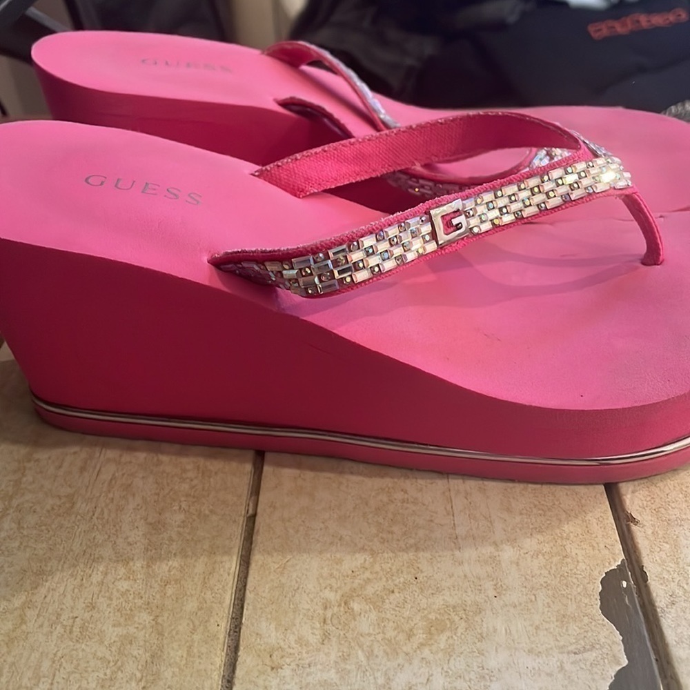 Guess FLIP FLOP HEELS - Picture 8 of 9